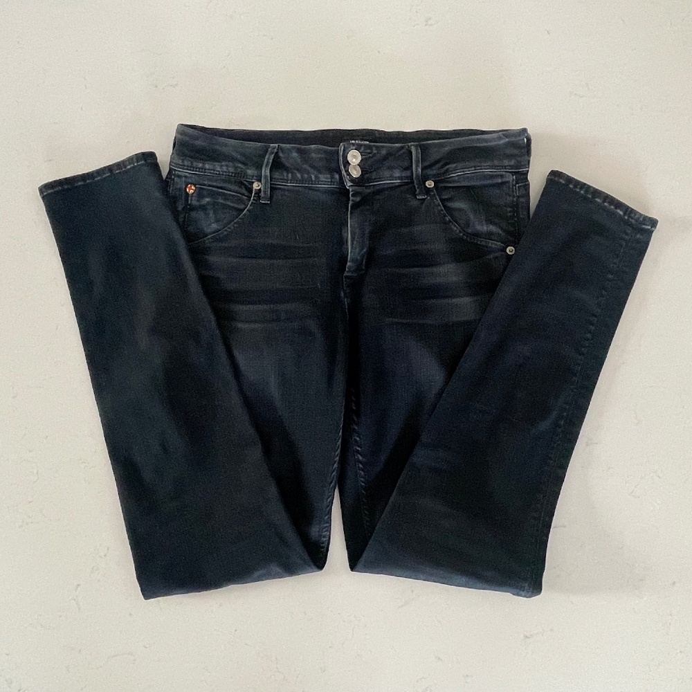Hudson Collins Skinny Super Stretch Jeans Size 31 Black